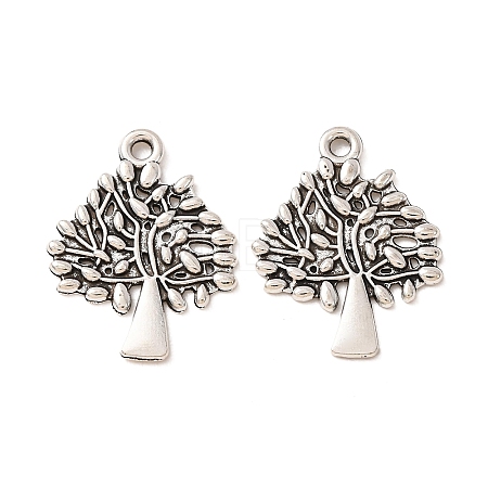 Tibetan Style Alloy Pendants AL-CBA5212-12AS-1