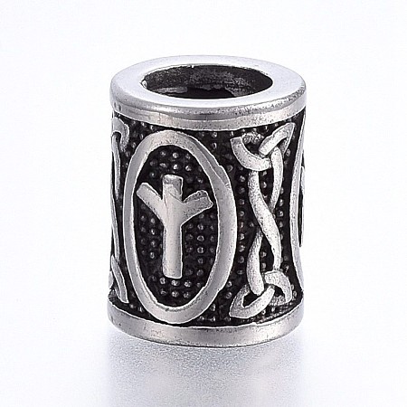 304 Stainless Steel Beads STAS-H460-01AS-20-1
