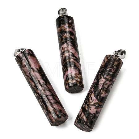 Natural Rhodonite Big Pendants G-F820-11R-1
