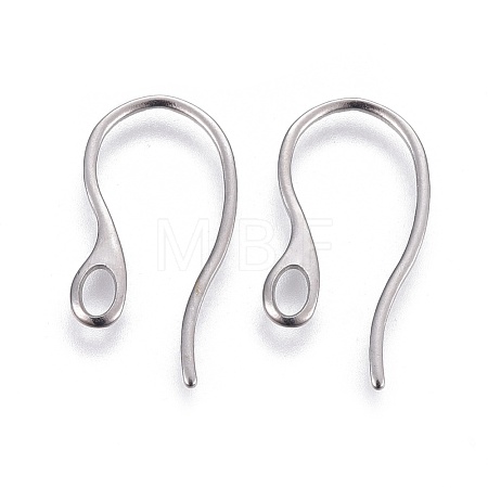 Tarnish Resistant 304 Stainless Steel Earring Hooks STAS-I100-23P-1