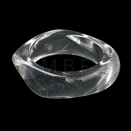 Acrylic Bangle for Women BJEW-M299-01A-1