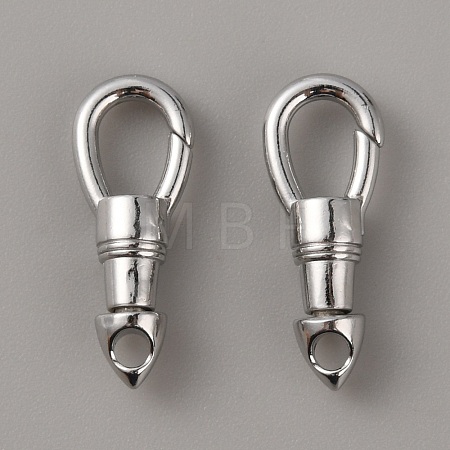 304 Stainless Steel Lobster Claw Clasps STAS-WH0044-19P-1