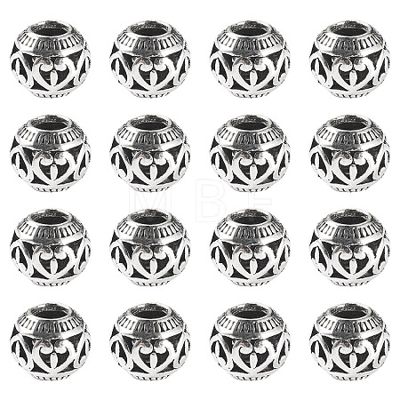 20Pcs Tibetan Style European Beads MPDL-TADJ0001-01-1