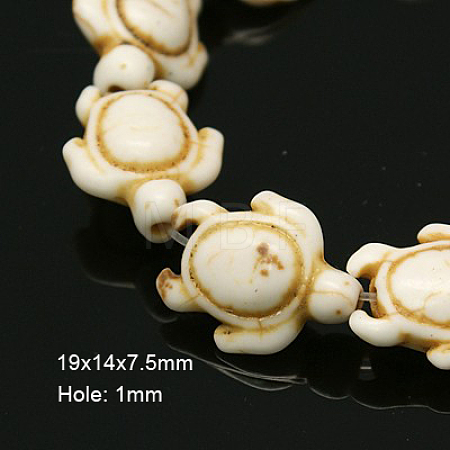 Synthetic Magnesite Beads X-TURQ-E007-13-1