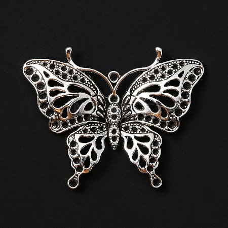 Tibetan Style Alloy Big Pendants FIND-WH0050-49AS-1