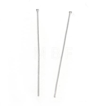 Tarnish Resistant 304 Stainless Steel Flat Head Pins STAS-D448-A-015P-1