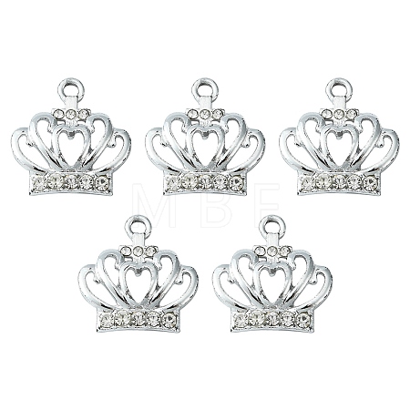 Alloy Rhinestone Pendants ALRI-YW0001-06-1