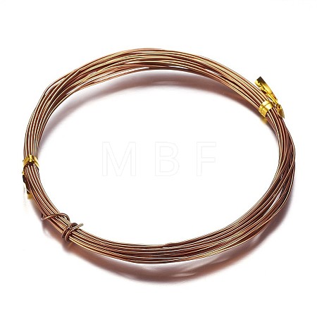 Round Aluminum Craft Wire AW-D009-0.8mm-10m-18-1