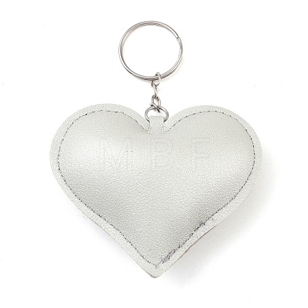 PU Leather Keychain AJEW-L032-01E-1