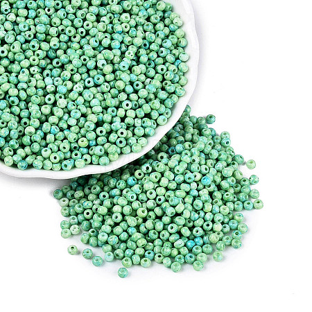 Picasso Glass Seed Beads GL-N001-01B-05-1