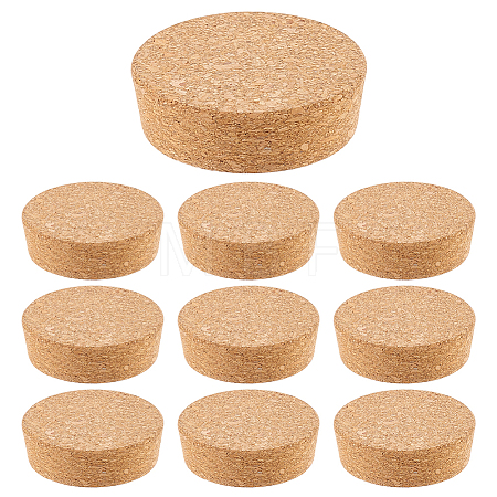 10Pcs Cork Stopper AJEW-ME0002-68-1
