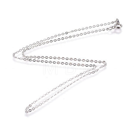 Brass Cable Chain Necklaces SW028-NF-1
