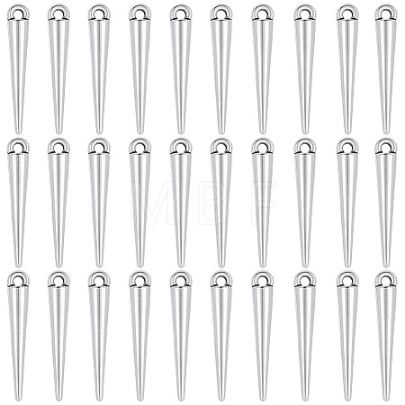 50Pcs Tibetan Style Alloy Pendants FIND-SC0023-92-1