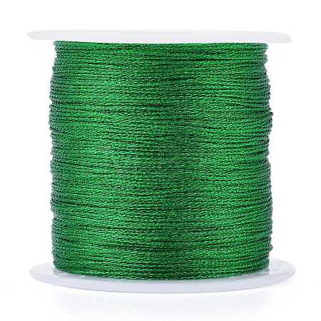 Polyester Braided Metallic Thread OCOR-I007-B-17-1