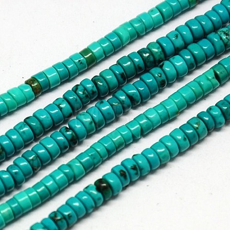 Natural Magnesite Beads Strands TURQ-L025-A-01-1