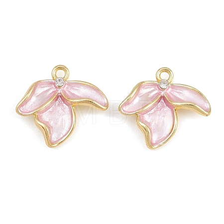 Alloy Enamel & Crystal Rhinestone Pendants RB-CBA415D-34G-1