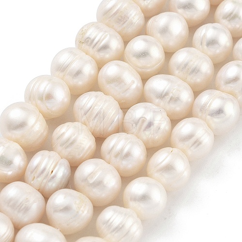 Natural Cultured Freshwater Pearl Beads Strands PEAR-C003-15E-1