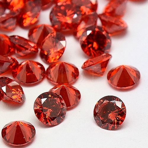 Diamond Shape Grade A Cubic Zirconia Cabochons ZIRC-M002-2mm-002-1