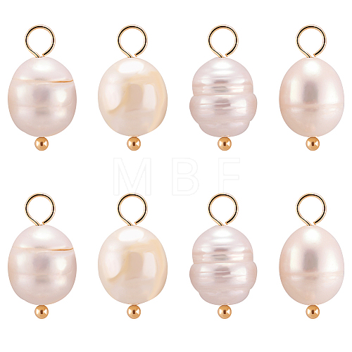 30Pcs Natural Cultured Freshwater Pearl Pendants FIND-BBC0002-56-1