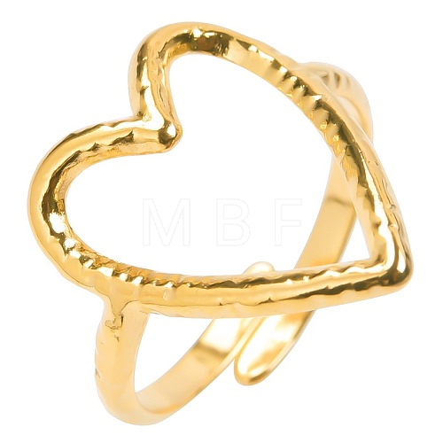 Vintage Stainless Steel Couple Rings ZN6679-2-1