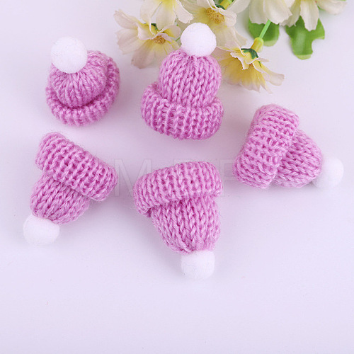 Polyester Doll Woolen Hat DOLL-PW0001-194L-1