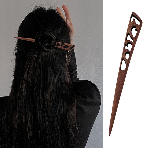 Swartizia Spp Wood Hair Sticks OHAR-Q276-13-1