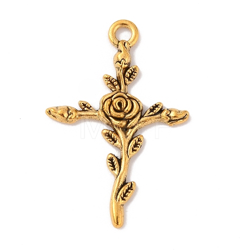 Tibetan Style Alloy Pendants FIND-WH0110-429AG-1