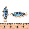 Alloy Enamel Pendants FIND-C037-16G-01-1-3