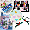 18Pcs 18 Styles Food Grade Eco-Friendly Silicone Beads SIL-CA0001-70-6
