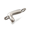 Brass Connector Charms KK-P295-01P-L-2