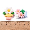 Opaque Resin Cabochons RESI-R455-01R-3