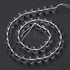 Synthetic Quartz Crystal Beads Strands X-GSR14mmA039-1-4