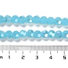 Imitation Jade Glass Beads Stands EGLA-A035-J6mm-B04-5