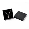 Paper with Sponge Mat Necklace Boxes LS-OBOX-G018-01B-02-1
