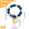 1Pc Zinc Alloy & Silicone Mobile Phone Straps HJEW-PA0001-01B-2