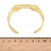 Brass Enamel Multi-strand Cuff Bangles for Women BJEW-A173-01G-02-5