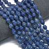 Natural Blue Aventurine Beads Strands G-K389-D12-01-2