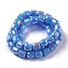 Electroplate Opaque Glass Beads LS-GLAA-F108-10B-03-2