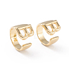 Brass Cuff Rings RJEW-L097-06B-1