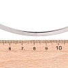 4MM 201 Stainless Steel Wire Choker Necklaces NJEW-Z098-06P-3