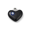 304 Stainless Steel Enamel Pendants STAS-Q350-19P-B-1