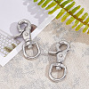 DICOSMETIC 2Pcs Stainless Steel Swivel Clasps STAS-DC0015-60-4