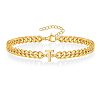 Letter 304 Stainless Steel Link Bracelets FS-WG7830E-19-1