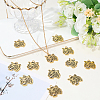 Tibetan Style Alloy Pendanrs LS-FIND-WH0199-392AG-4