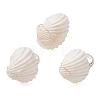 Spiral Shell & Brass Finger Rings for Women RJEW-TA00239-3