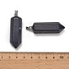 Synthetic Blue Goldstone Pendants GG-CBAA0EE-02P-17-2