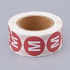 Paper Self-Adhesive Clothing Size Labels DIY-A006-B02-1