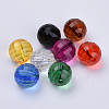 Transparent Acrylic Beads TACR-Q254-8mm-V-1