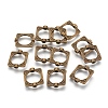 Tibetan Style Alloy Bead Frames LS-TIBEB-6761-AB-LF-1