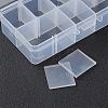 Organizer Storage Plastic Box CON-WH0001-02-3